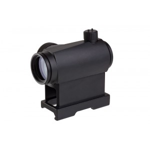 AIM-O T1 RED DOT W/ OFFSET RAIL, QD MOUNT & LOW MOUNT - BK AO5052-BK